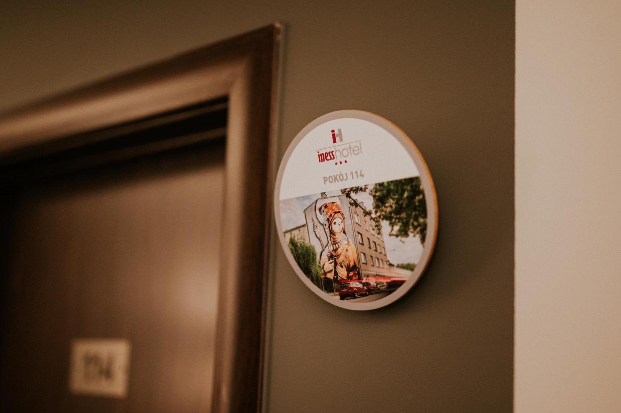 Iness Hotel Lodz  Luaran gambar